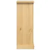 Side view of a wooden cabinet. Produktbild-Vorschau