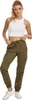 Urban Classics Ladies - High Waist Cargo Pants oliv - XL Produktbild-Vorschau 5