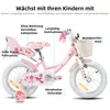 HILAND Joystar 12 Zoll Kinderfahrräder Mädchen mit Produktbild-Vorschau 2