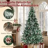 Arbre de Noël artificiel Peviasot avec cônes de sapin et Voir les images du produit 4