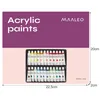 Sada akrylových barev 24 tub s 12ml barvami pro děti Náhled obrázku produktu 2