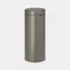 Poubelle 30 L Platinium - Touch Bin - Brabantia Voir les images du produit 6