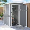 Outsunny Gerätehaus 1,54m³, Gartenhaus mit Pultdach, 122 x Produktbild-Vorschau 5