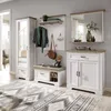 Bankje "Jasmin" in licht eikenhout - 93x49x41 cm (B x H x Productafbeelding-voorbeeld 4
