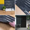 3D-Wandpaneele PVC | Ziegeloptik | Schwarz Ziegel - 1 Produktbild-Vorschau 6