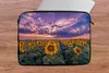 MuchoWow® Laptop Hülle 13 Zoll Blumen - Himmel - Lila - Produktbild-Vorschau 5