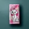 Jerry Fabrics Handtuch Marie Cat Pink Flower 70x140 cm Produktbild-Vorschau 5