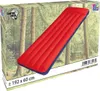 The image shows the packaging of an inflatable mattress with a forest background. Produktbild-Vorschau