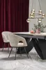 Gepolsterter Drehstuhl K550 in Beige mit Stoffbezug und Produktbild-Vorschau 13