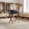 Stojan na kufre Relaxdays, skladací, z prémiového bambusu, Náhľad obrázku produktu 3