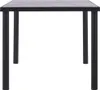 vidaXL Esstisch Schwarz und Betongrau 180 x 90 x 75 cm MDF Produktbild-Vorschau 2