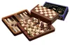 Schach-Backgammon-Dame-Set, magnetisch, Feld 18 mm, Produktbild-Vorschau 1