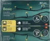 Lumineo LED Lichterkette Basic schwarz 6 Meter 80 Lichter - Produktbild-Vorschau 1