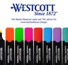 WESTCOTT E-744252 00 Textmarker farbsortiert, 8 St. Vista previa de la imagen del producto 6