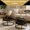 Couchtisch SWING Grau mit verstellbarer Tischplatte & Produktbild-Vorschau 6