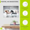 ARTland Poster Pferderennen V Größe: 60x45 cm Produktbild-Vorschau 2
