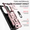 Exploded view of a phone case with features highlighted. Produktbild-Vorschau