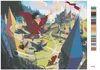 Zuty - Malen nach Zahlen - QUIDDITCH (HARRY POTTER), 40x50 Produktbild-Vorschau 3