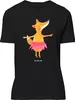 Mr. & Mrs. Panda Größe M T-Shirt Fuchs Ballerina - Schwarz Produktbild-Vorschau 1