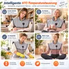 Elektrischer Nackenwärmer mit 3 Heizzonen, USB-Wärmekissen Produktbild-Vorschau 6