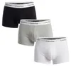Herren Boxershorts im Dreierpack - Grau, Schwarz & Weiß, Produktbild-Vorschau 3
