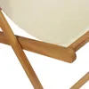vidaXL Sdraio in teak 56x105x96 cm crema Anteprima dell’immagine prodotto 19