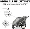 Hauck 3in1 Fahrradanhänger Sparset Bike N Walk Produktbild-Vorschau 6