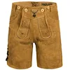 Pantaloni corti in pelle tradizionali da uomo PAULGOS - HK5 Anteprima dell’immagine prodotto 1