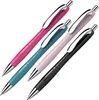 A group of four colorful pens arranged diagonally on a white background. Produktbild-Vorschau