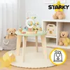 Tavolo didattico in legno per bambini, tavolo, treno, Anteprima dell’immagine prodotto 11