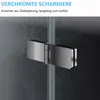 IMPTS Duschkabine 80x80cm Viertelkreis Duschabtrennung Rund Produktbild-Vorschau 8