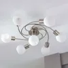 Lindby Deckenlampe Ciala, 7-flammig, nickelfarben, Glas, Produktbild-Vorschau 14