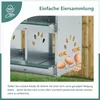 Metalen Legnest 8 Vakken - Wandmontage - Eierbescherming - Productafbeelding-voorbeeld 4