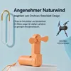 Handventilator Leise Power Bank 3 Windstufen, 10 Stunden Produktbild-Vorschau 3