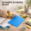 Scheren Set 4 Teilig Haushaltsscheren Bastelscheren Produktbild-Vorschau 8