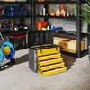 HOMCOM Werkzeugkiste, 49,7 x 25,3 x 40,7 cm Werkzeugkasten Produktbild-Vorschau 2