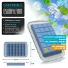 Arendo Eiswürfelform Silikon mit Deckel und Einfüllöffnung, Produktbild-Vorschau 2