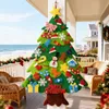 YARDIN Arbre de Noël en feutre DIY Décoration de Noël pour Voir les images du produit 9
