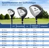 Sada golfových holí COSTWAY, 9dílná sada s golfovým bagem, Náhled obrázku produktu 4