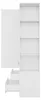 MODFU Kleiderschrank Weiß mit Spiegel,80×40×180 Produktbild-Vorschau 8
