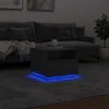 A modern living room scene with a couch, coffee table, and plant. Produktbild-Vorschau