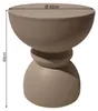 Table basse moderne Rebecca Mobili Dolomite 42,5 x 35 x 35 Voir les images du produit 1