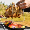 Hähnchenschenkel Halter, Edelstahl Chicken Rack Produktbild-Vorschau 6