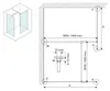 Gelco VARIO Nordic Glas 800x2000mm Produktbild-Vorschau 5