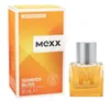 A box of Mexx Summer Bliss Eau de Toilette for Him and the perfume bottle. Produktbild-Vorschau