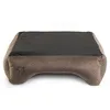 Premium Hundebett Velvet Braun L – 93x77x22 cm | Weiches Produktbild-Vorschau 7