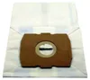 A vacuum cleaner bag with its cardboard attachment. Produktbild-Vorschau