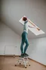 Drabest | Aluminium Haushaltsleiter - 2x2 Stufen - Produktbild-Vorschau 12