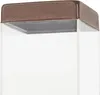 Moderner Außenlaternenpfahl rostBraun 45 cm Malios Produktbild-Vorschau 2