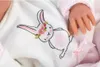 Bambola Llorens Bimba 35 cm - Bobas, su cuscino rosa Anteprima dell’immagine prodotto 2
